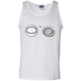T-Shirts White / S Kawaii Timeless Mothership and Lifeboat Men's Tank Top