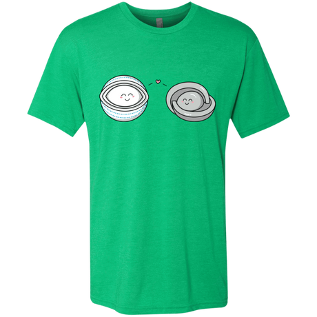 T-Shirts Envy / S Kawaii Timeless Mothership and Lifeboat Men's Triblend T-Shirt