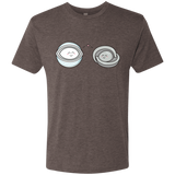 T-Shirts Macchiato / S Kawaii Timeless Mothership and Lifeboat Men's Triblend T-Shirt