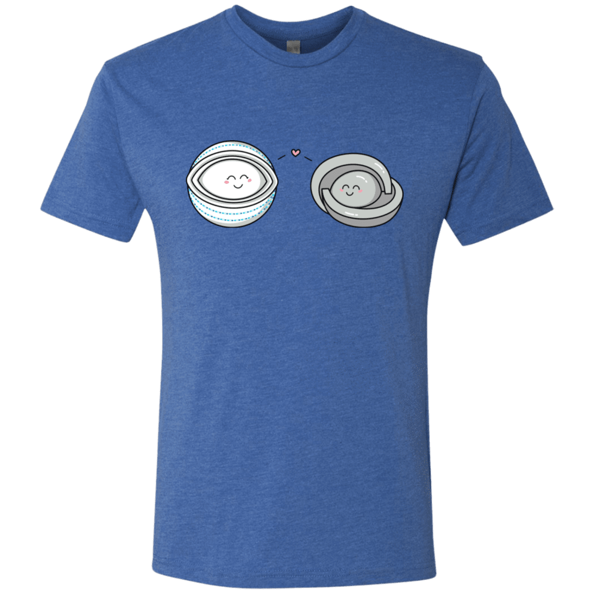 T-Shirts Vintage Royal / S Kawaii Timeless Mothership and Lifeboat Men's Triblend T-Shirt