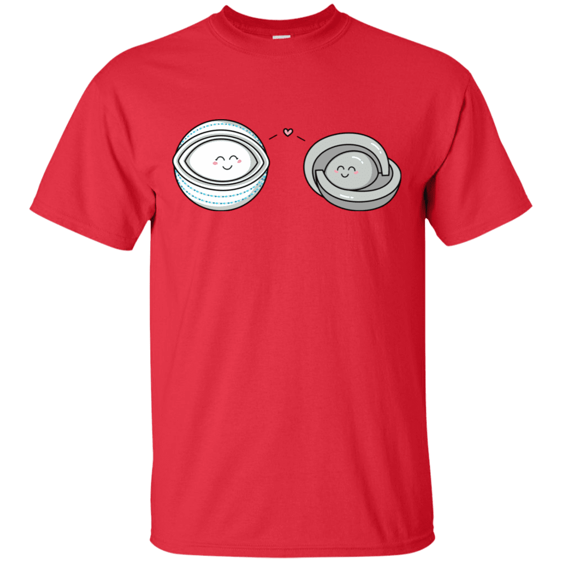 T-Shirts Red / S Kawaii Timeless Mothership and Lifeboat T-Shirt