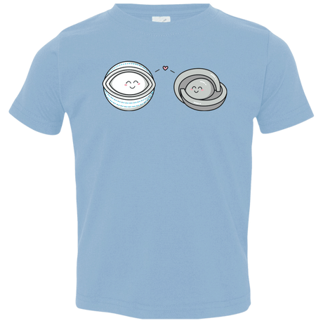 T-Shirts Light Blue / 2T Kawaii Timeless Mothership and Lifeboat Toddler Premium T-Shirt