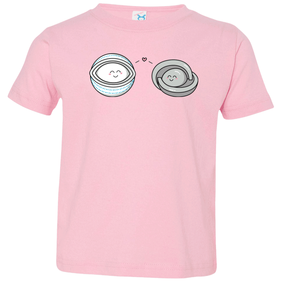 T-Shirts Pink / 2T Kawaii Timeless Mothership and Lifeboat Toddler Premium T-Shirt