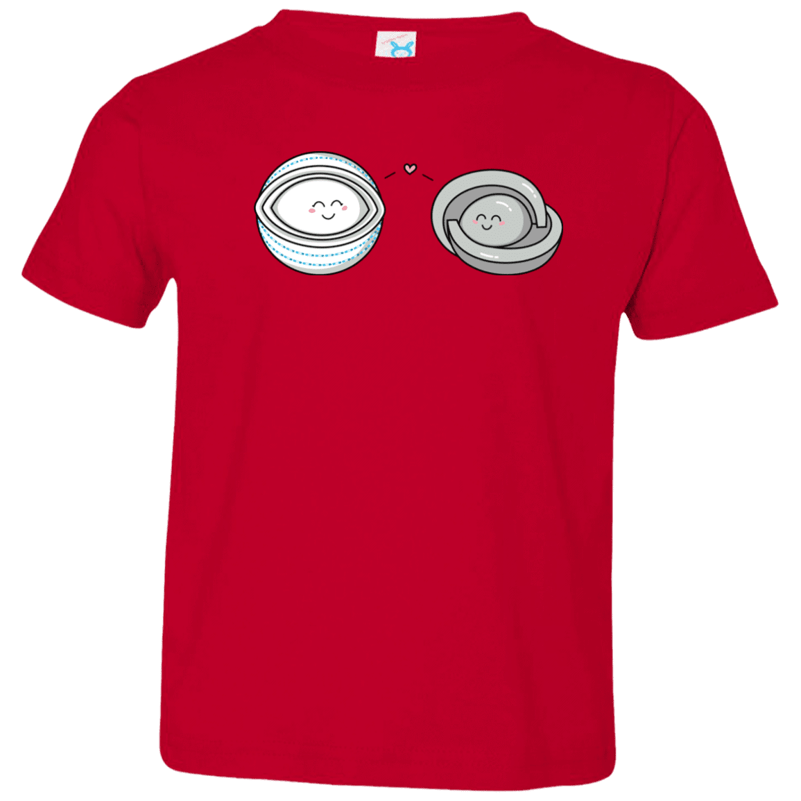 T-Shirts Red / 2T Kawaii Timeless Mothership and Lifeboat Toddler Premium T-Shirt