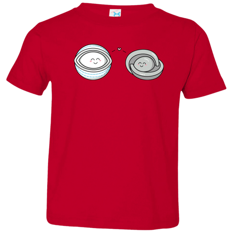 T-Shirts Red / 2T Kawaii Timeless Mothership and Lifeboat Toddler Premium T-Shirt