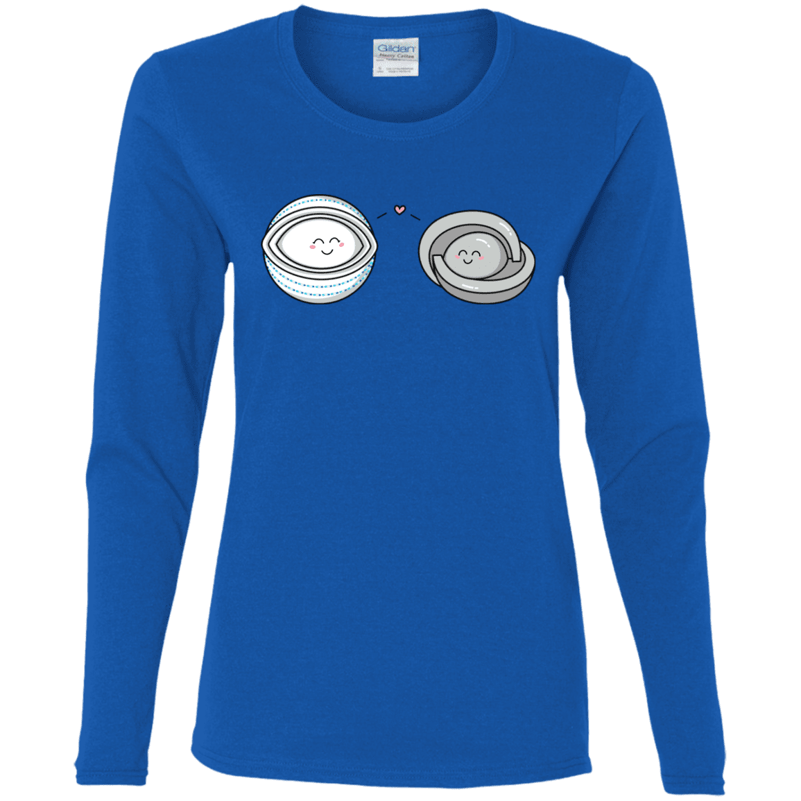 T-Shirts Royal / S Kawaii Timeless Mothership and Lifeboat Women's Long Sleeve T-Shirt