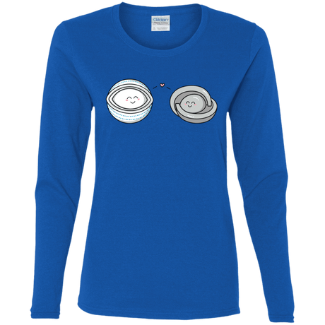 T-Shirts Royal / S Kawaii Timeless Mothership and Lifeboat Women's Long Sleeve T-Shirt