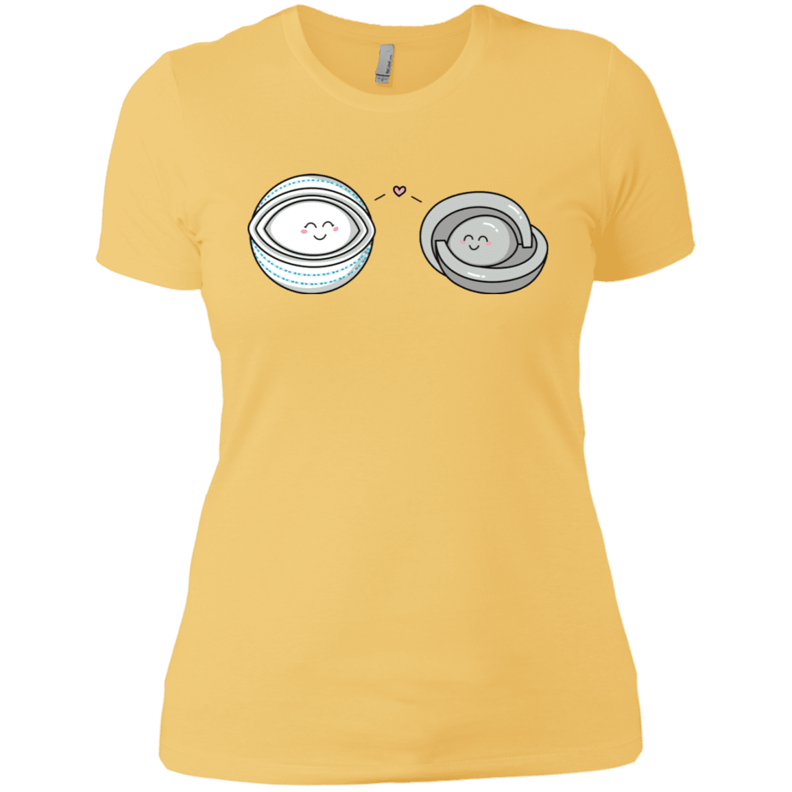 T-Shirts Banana Cream/ / X-Small Kawaii Timeless Mothership and Lifeboat Women's Premium T-Shirt
