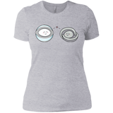 T-Shirts Heather Grey / X-Small Kawaii Timeless Mothership and Lifeboat Women's Premium T-Shirt