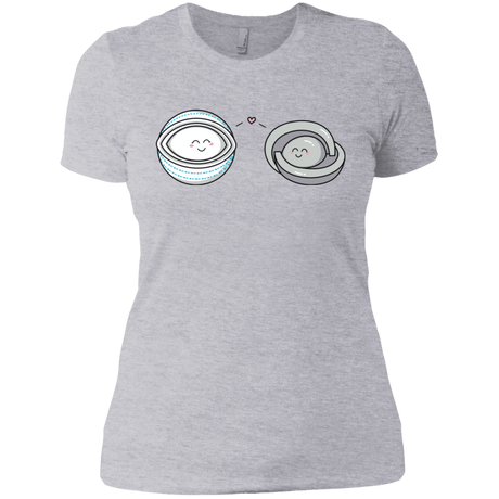 T-Shirts Heather Grey / X-Small Kawaii Timeless Mothership and Lifeboat Women's Premium T-Shirt