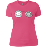 T-Shirts Hot Pink / X-Small Kawaii Timeless Mothership and Lifeboat Women's Premium T-Shirt