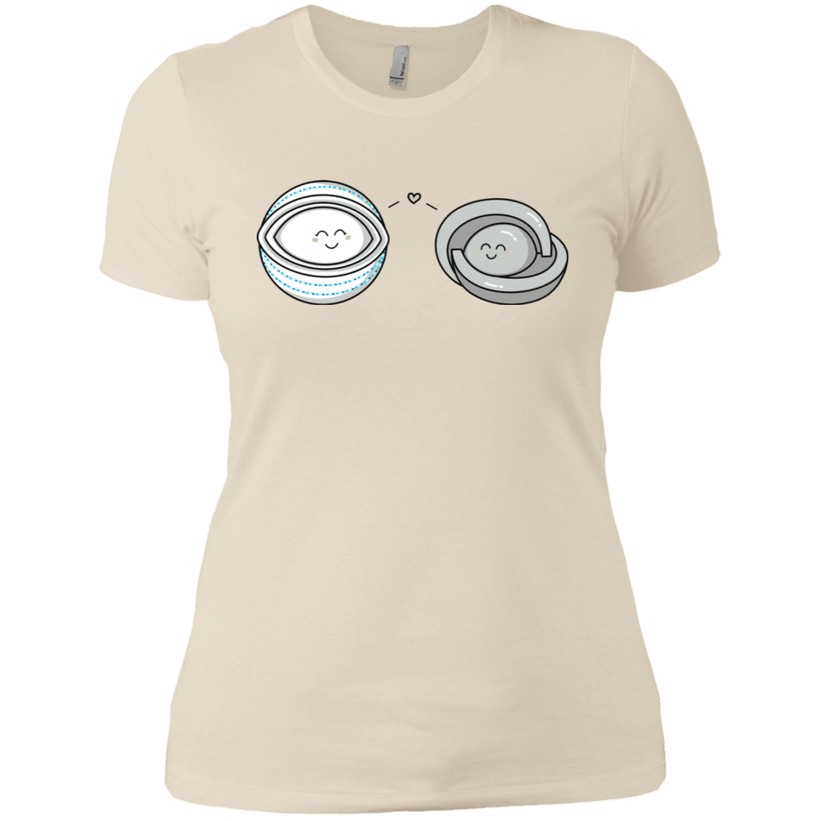T-Shirts Ivory/ / X-Small Kawaii Timeless Mothership and Lifeboat Women's Premium T-Shirt
