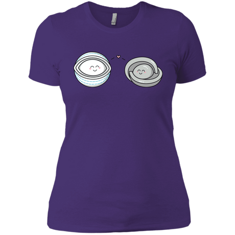 T-Shirts Purple Rush/ / X-Small Kawaii Timeless Mothership and Lifeboat Women's Premium T-Shirt