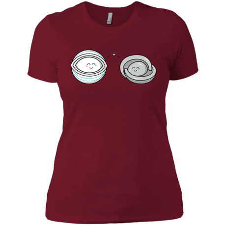 T-Shirts Scarlet / S Kawaii Timeless Mothership and Lifeboat Women's Premium T-Shirt