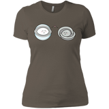 T-Shirts Warm Grey / X-Small Kawaii Timeless Mothership and Lifeboat Women's Premium T-Shirt