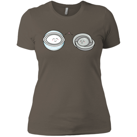 T-Shirts Warm Grey / X-Small Kawaii Timeless Mothership and Lifeboat Women's Premium T-Shirt