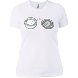 T-Shirts White / X-Small Kawaii Timeless Mothership and Lifeboat Women's Premium T-Shirt