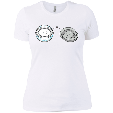 T-Shirts White / X-Small Kawaii Timeless Mothership and Lifeboat Women's Premium T-Shirt