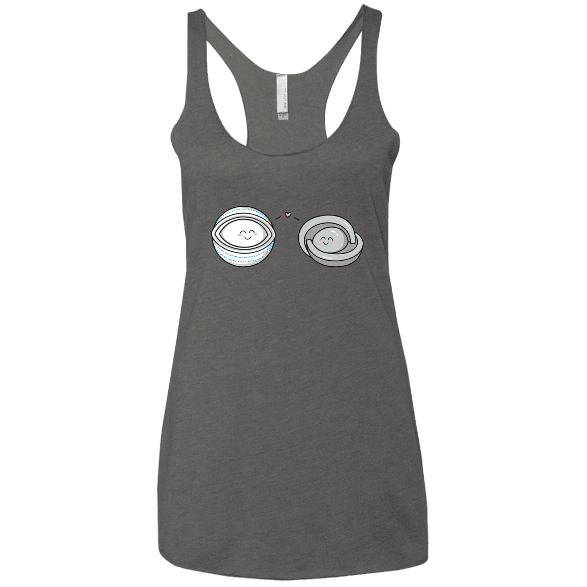 T-Shirts Premium Heather / X-Small Kawaii Timeless Mothership and Lifeboat Women's Triblend Racerback Tank