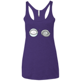 T-Shirts Purple Rush / X-Small Kawaii Timeless Mothership and Lifeboat Women's Triblend Racerback Tank