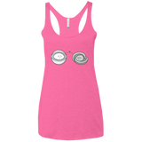 T-Shirts Vintage Pink / X-Small Kawaii Timeless Mothership and Lifeboat Women's Triblend Racerback Tank