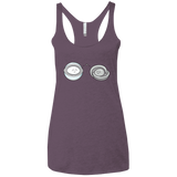 T-Shirts Vintage Purple / X-Small Kawaii Timeless Mothership and Lifeboat Women's Triblend Racerback Tank