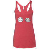 T-Shirts Vintage Red / X-Small Kawaii Timeless Mothership and Lifeboat Women's Triblend Racerback Tank