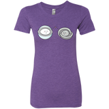 T-Shirts Purple Rush / S Kawaii Timeless Mothership and Lifeboat Women's Triblend T-Shirt