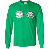 T-Shirts Irish Green / YS Kawaii Timeless Mothership and Lifeboat Youth Long Sleeve T-Shirt