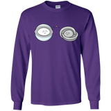 T-Shirts Purple / YS Kawaii Timeless Mothership and Lifeboat Youth Long Sleeve T-Shirt