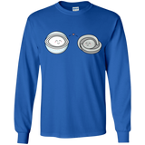 T-Shirts Royal / YS Kawaii Timeless Mothership and Lifeboat Youth Long Sleeve T-Shirt