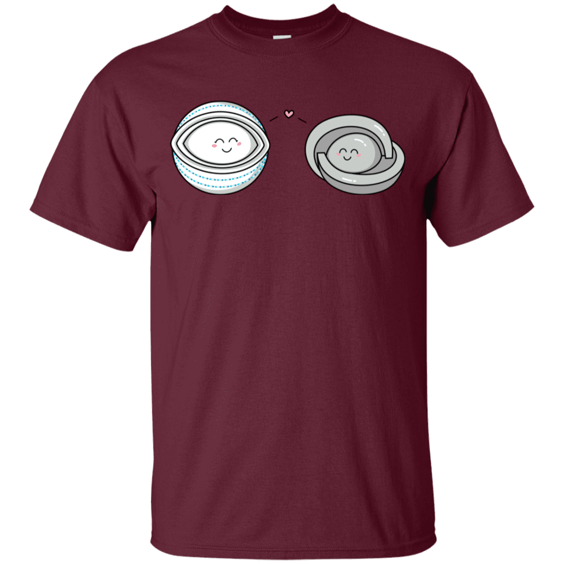 T-Shirts Maroon / YXS Kawaii Timeless Mothership and Lifeboat Youth T-Shirt