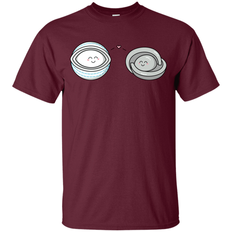 T-Shirts Maroon / YXS Kawaii Timeless Mothership and Lifeboat Youth T-Shirt