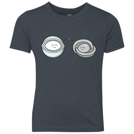 T-Shirts Vintage Navy / YXS Kawaii Timeless Mothership and Lifeboat Youth Triblend T-Shirt