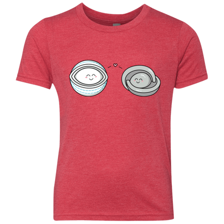 T-Shirts Vintage Red / YXS Kawaii Timeless Mothership and Lifeboat Youth Triblend T-Shirt