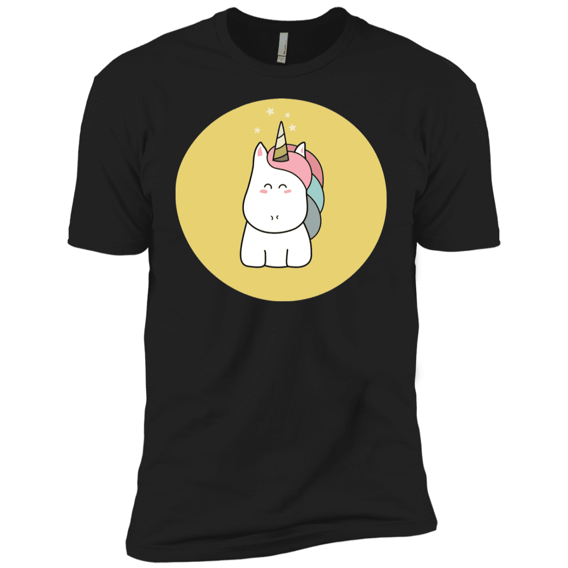 T-Shirts Black / YXS Kawaii Unicorn Boys Premium T-Shirt