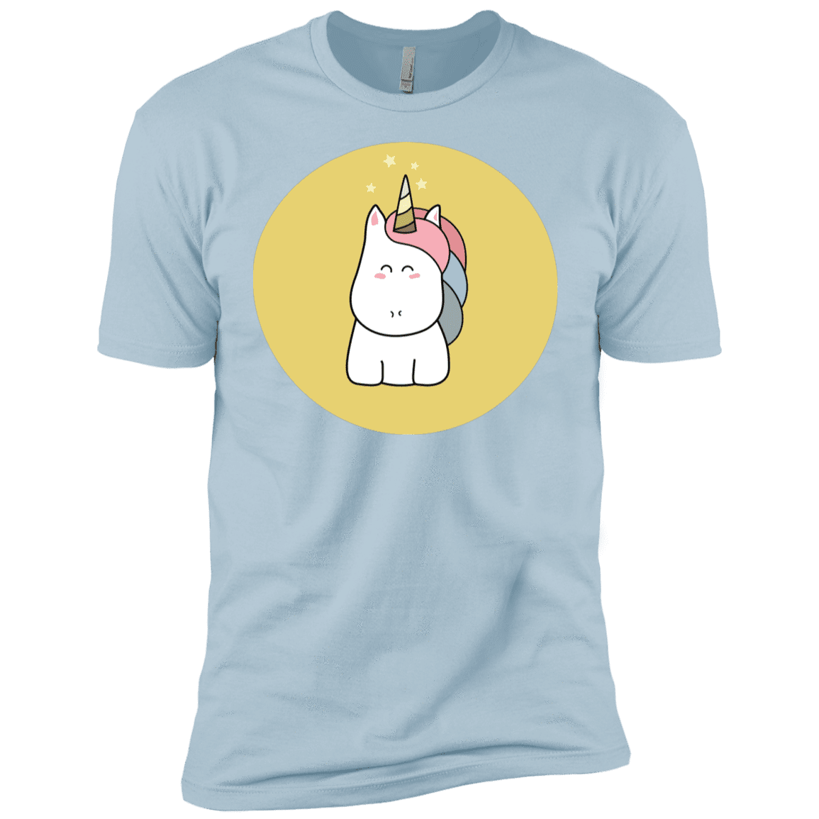 T-Shirts Light Blue / YXS Kawaii Unicorn Boys Premium T-Shirt