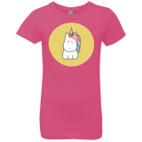 T-Shirts Hot Pink / YXS Kawaii Unicorn Girls Premium T-Shirt
