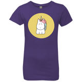 T-Shirts Purple Rush / YXS Kawaii Unicorn Girls Premium T-Shirt