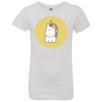T-Shirts White / YXS Kawaii Unicorn Girls Premium T-Shirt