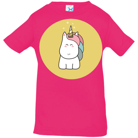T-Shirts Hot Pink / 6 Months Kawaii Unicorn Infant Premium T-Shirt