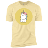 T-Shirts Banana Cream / X-Small Kawaii Unicorn Men's Premium T-Shirt