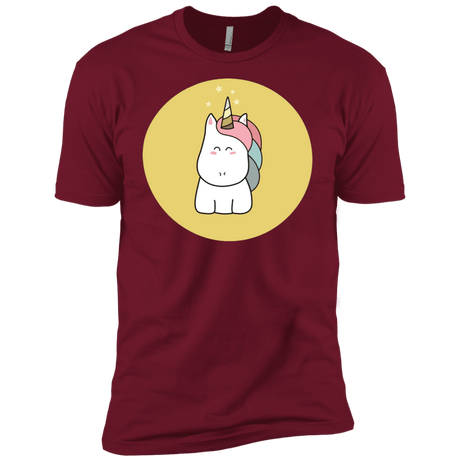 T-Shirts Cardinal / X-Small Kawaii Unicorn Men's Premium T-Shirt