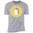 T-Shirts Heather Grey / X-Small Kawaii Unicorn Men's Premium T-Shirt