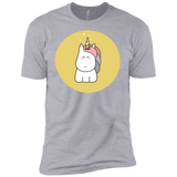 T-Shirts Heather Grey / X-Small Kawaii Unicorn Men's Premium T-Shirt