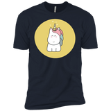 T-Shirts Midnight Navy / X-Small Kawaii Unicorn Men's Premium T-Shirt