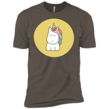 T-Shirts Warm Grey / X-Small Kawaii Unicorn Men's Premium T-Shirt