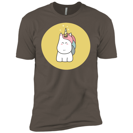 T-Shirts Warm Grey / X-Small Kawaii Unicorn Men's Premium T-Shirt