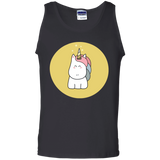 T-Shirts Black / S Kawaii Unicorn Men's Tank Top