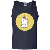 T-Shirts Navy / S Kawaii Unicorn Men's Tank Top